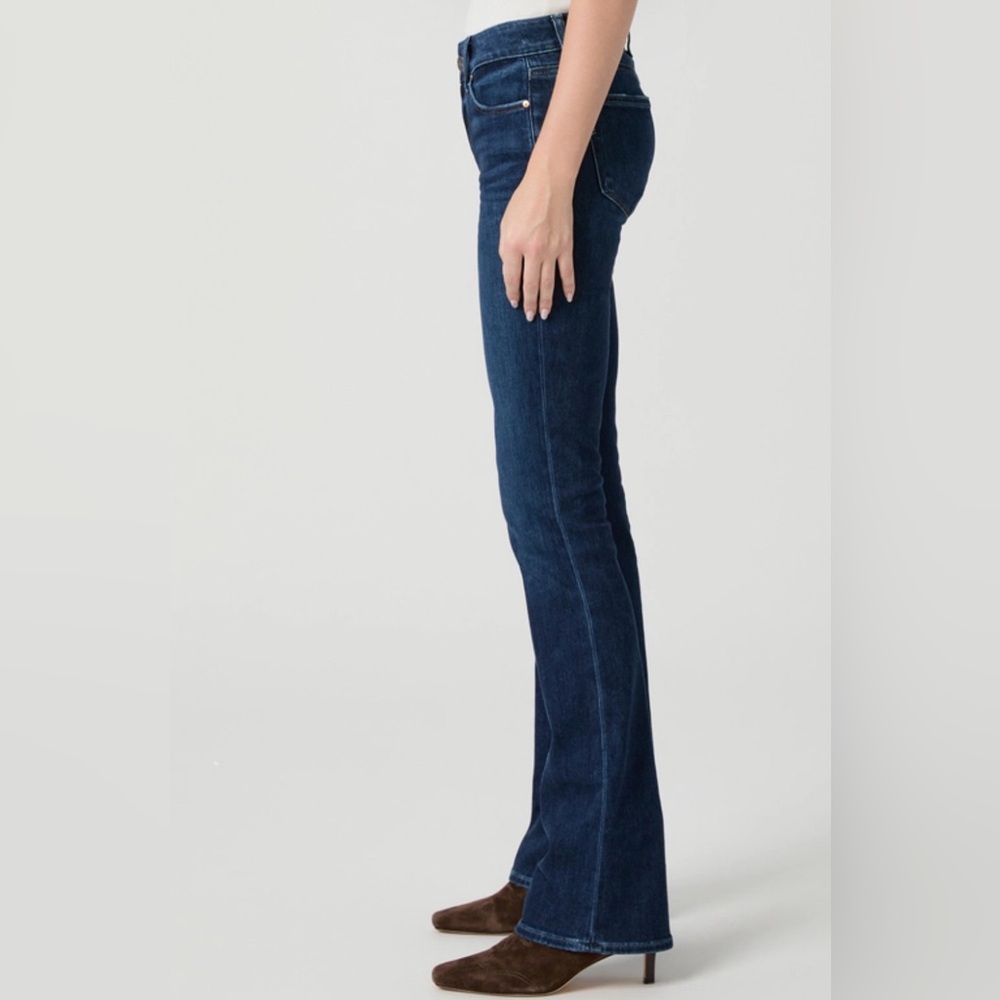PAIGE High Rise Manhattan Bootcut Jeans - Picture 3 of 8